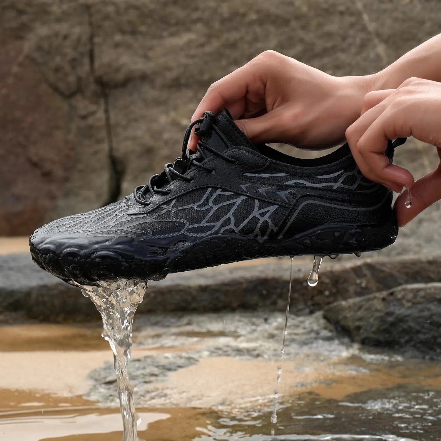 Hiking Footwear Barefoot Womens Shoes Women Healthy Non-Slip Unisex Grounded Footwear Barefoot Shoes for Neuropathy Water Wide Toe Box Sneakers, Pro Barefoot Shoes Athletic Diabetic Beach Swim Shoes