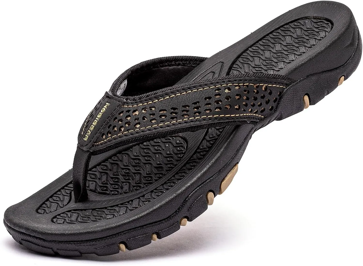 HOBIBEAR Mens Flip Flop Thong Sandals