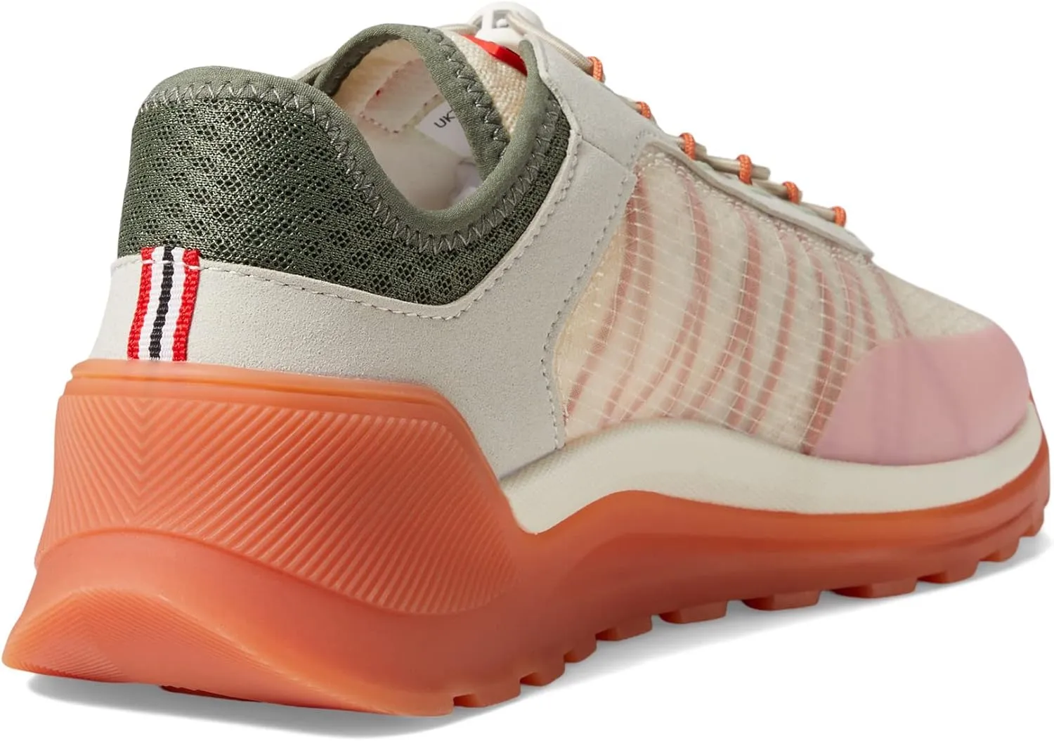 Hunter Travel Trainer Sneakers for Women - Nylon and Mesh Upper and Regular Fit with Lace-Up Closure