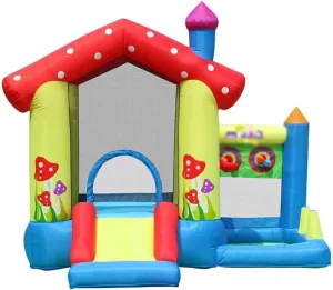 Inflatable Bounce House Castles Non-Toxic and Odorless Home Toy House Bouncy Castle Indoor Equipment Jumping House