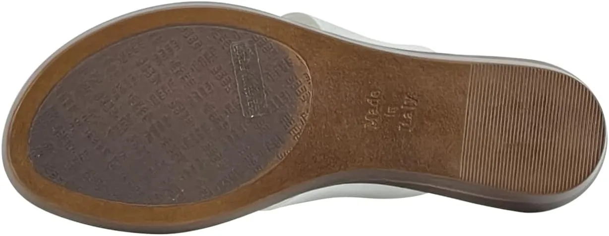 ITALIAN Shoemakers Rima Flat Floral Thong Flip Flop Sandal for Women