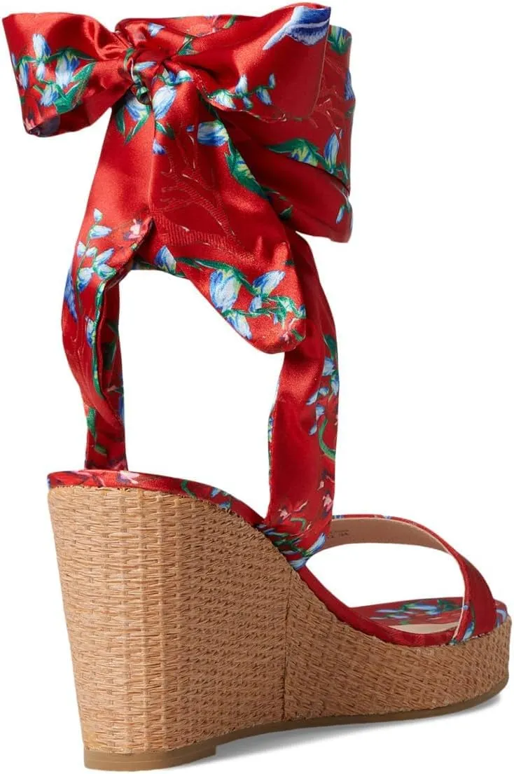 Jack Rogers Women's Deirdre Scarf Wedge Sandal