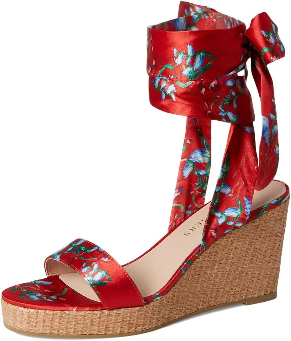 Jack Rogers Women's Deirdre Scarf Wedge Sandal