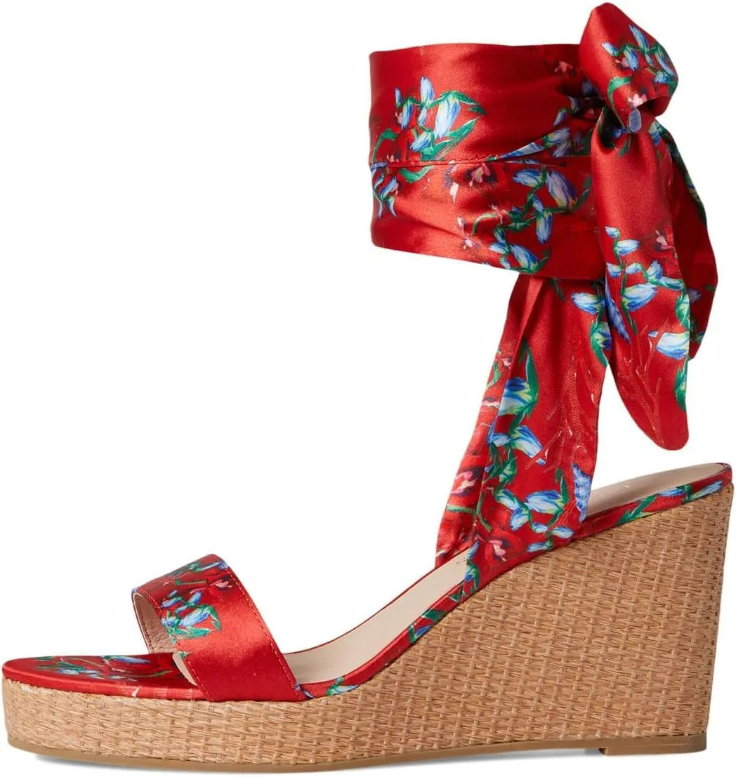 Jack Rogers Women's Deirdre Scarf Wedge Sandal