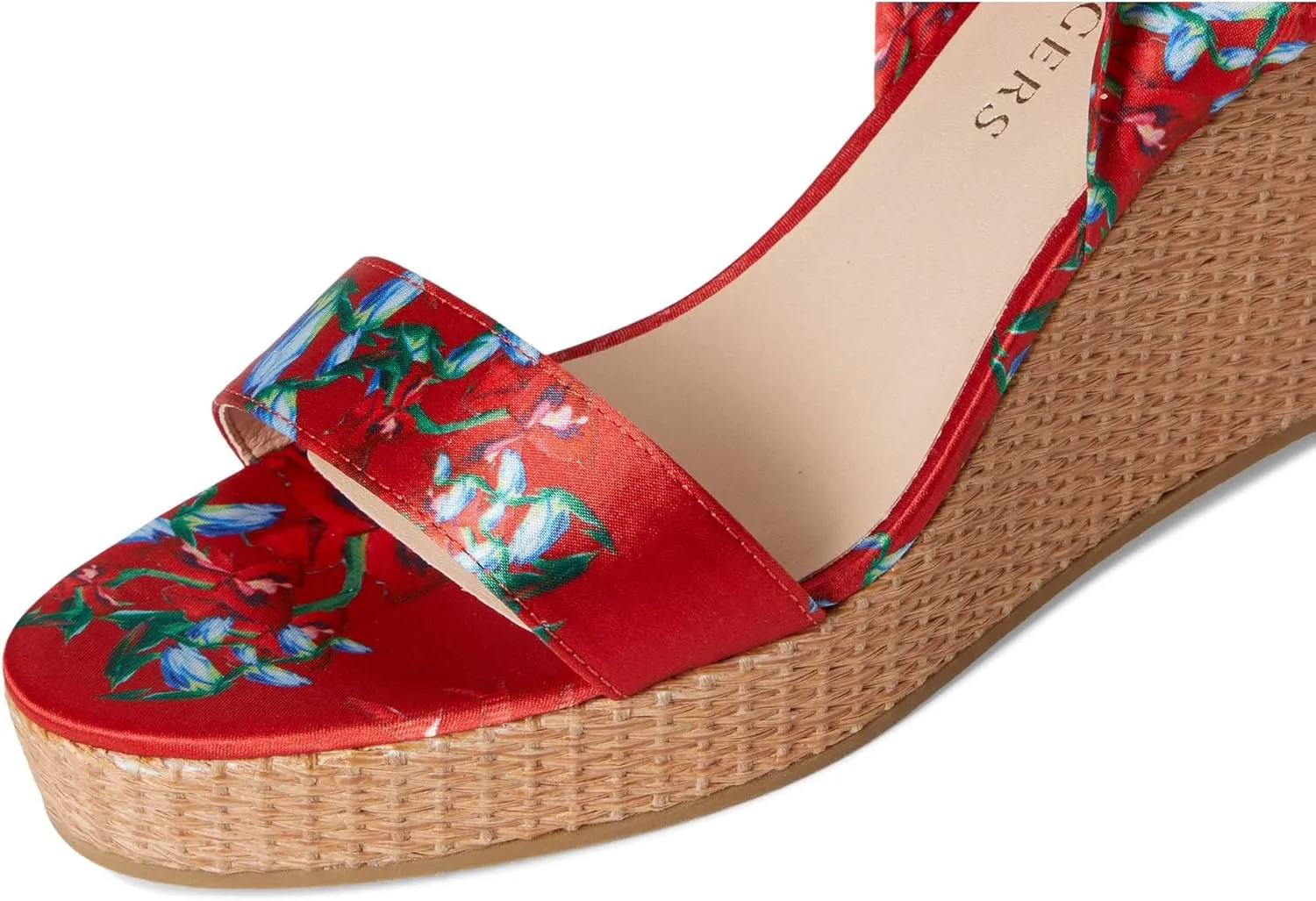 Jack Rogers Women's Deirdre Scarf Wedge Sandal