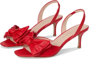 Jack Rogers Women's Eloise Bow Slingback Heeled Sandal