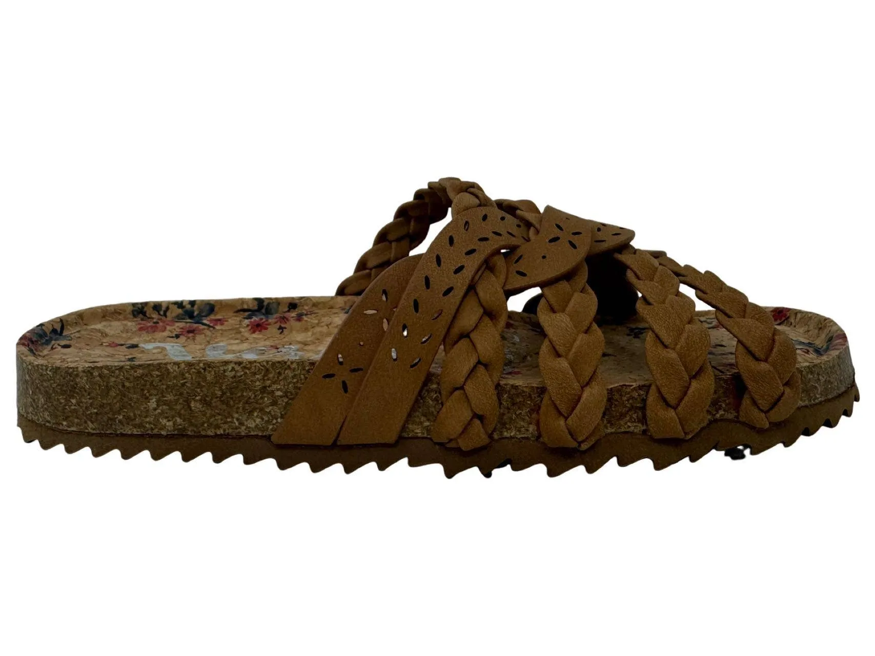 Jade Braided Slip on Sandal