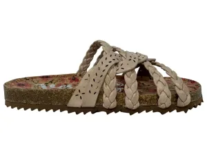 Jade Braided Slip on Sandal
