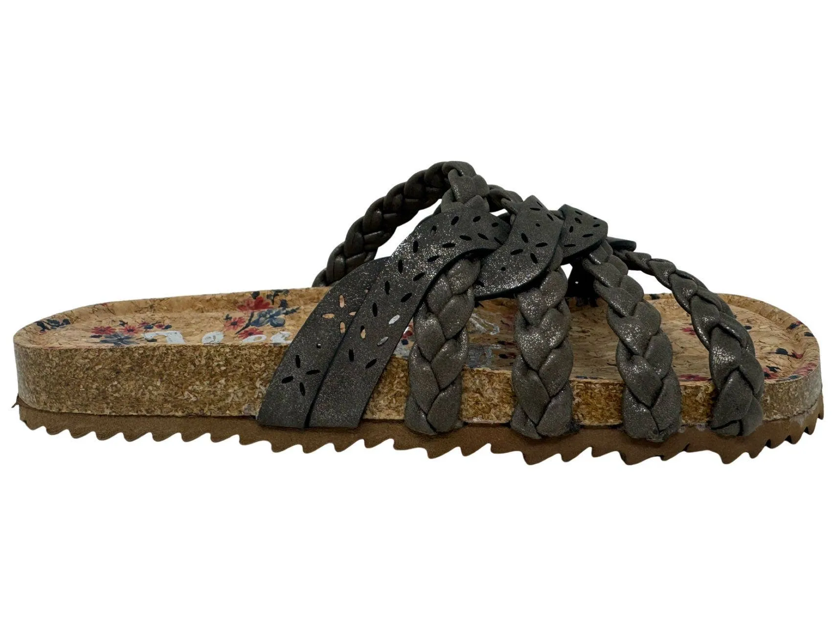 Jade Braided Slip on Sandal
