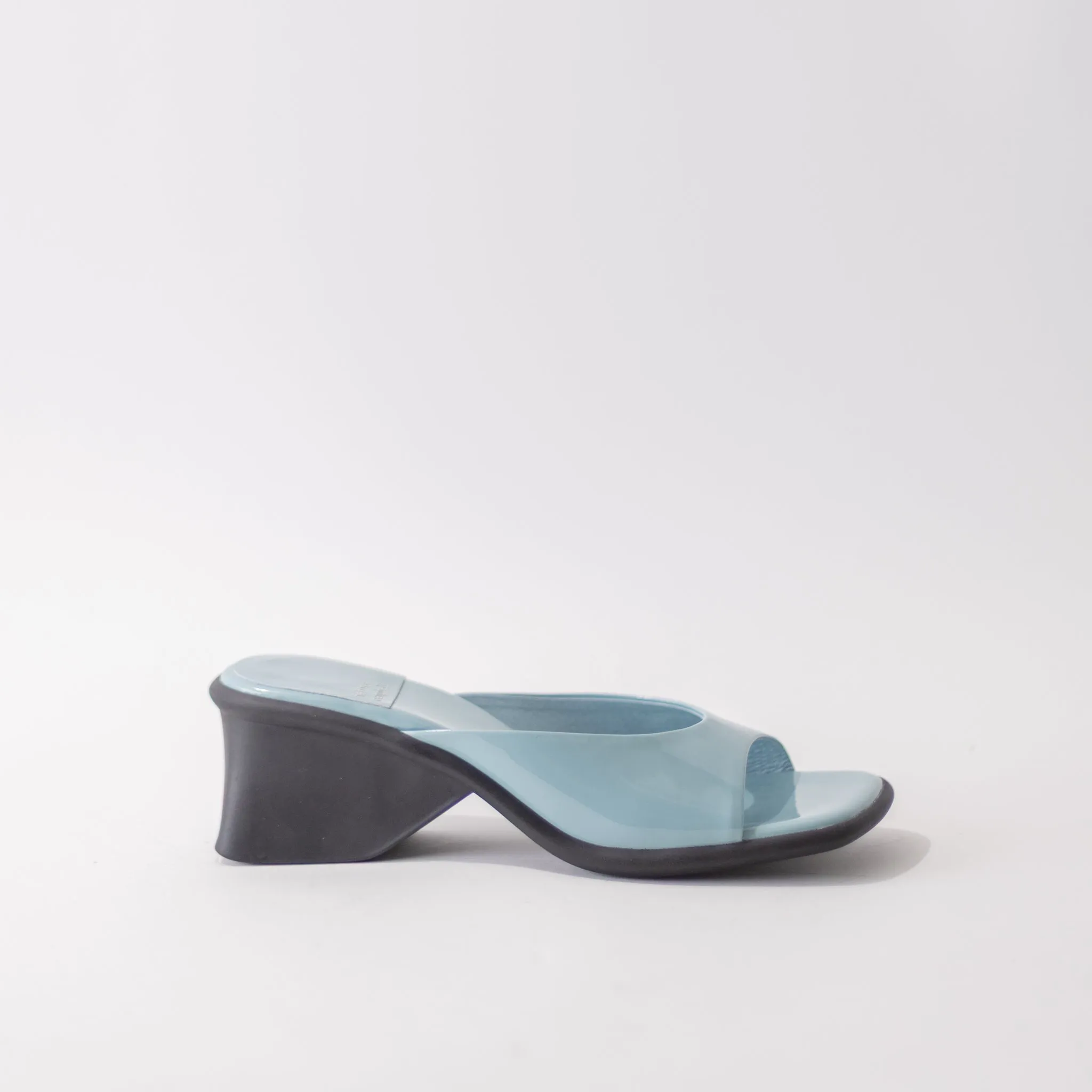 JEFFREY CAMPBELL FALLON - MHOT MULE LT BLUE PATENT