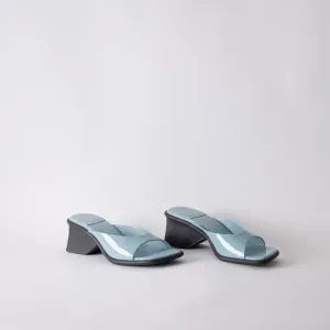 JEFFREY CAMPBELL FALLON - MHOT MULE LT BLUE PATENT