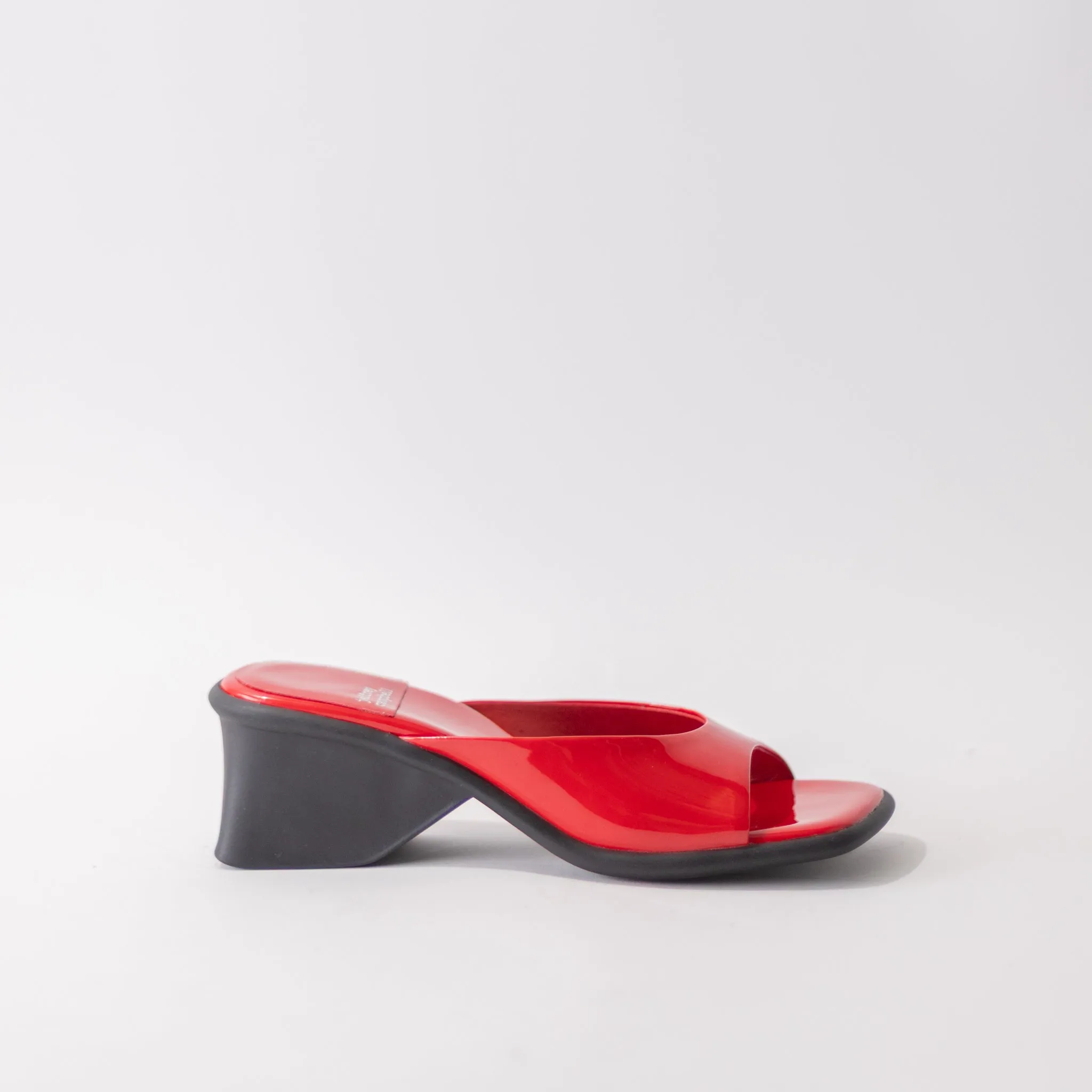 JEFFREY CAMPBELL FALLON RED PATENT - MHOT MULE