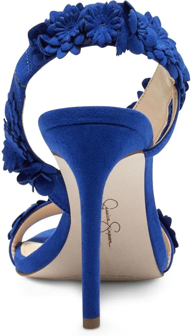 Jessica Simpson Womens Jessin Applique Dress Sandals