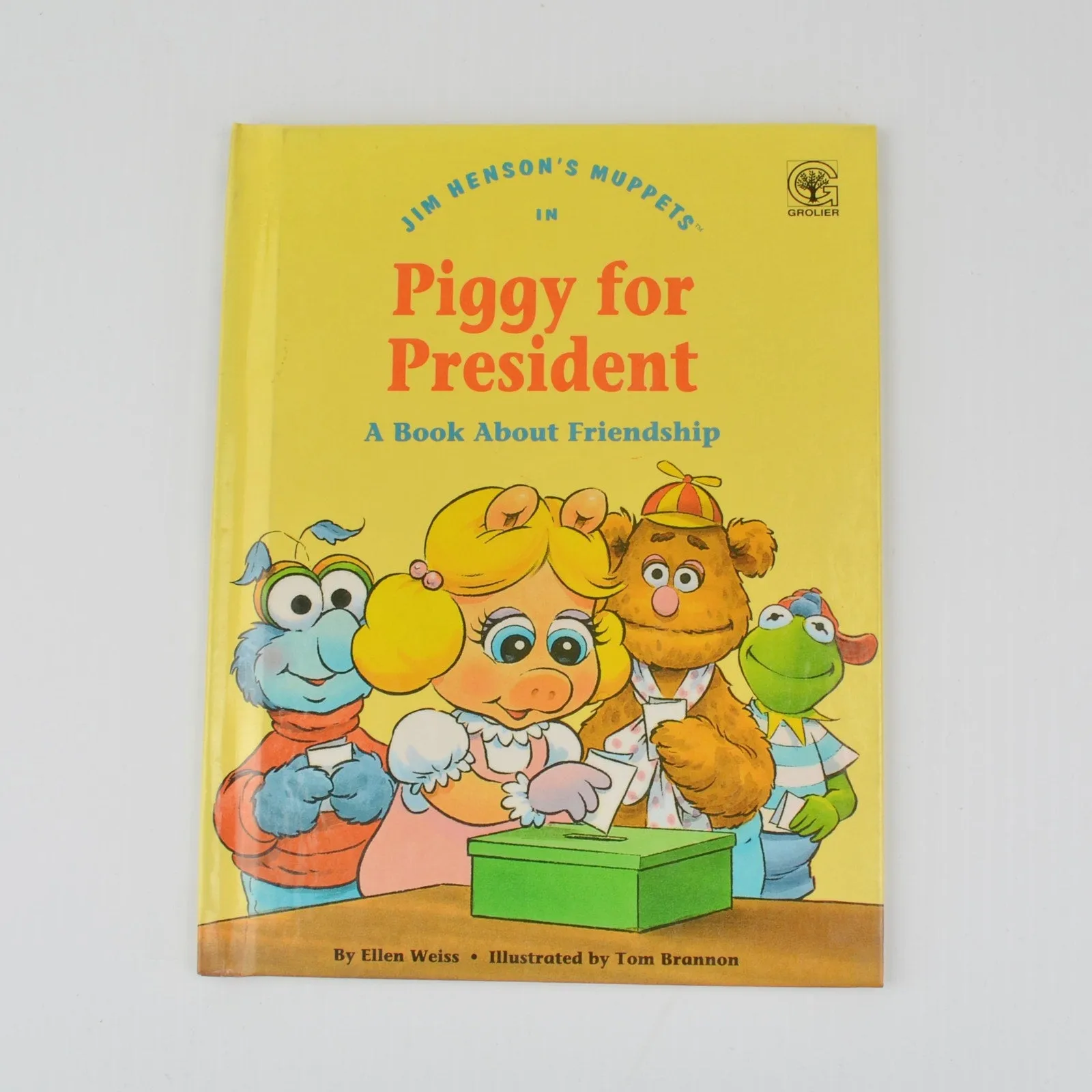 Jim Hensons Muppets Values To Grow On Books Lot 6 VTG HC - Kermit, Piggy, Fozzie