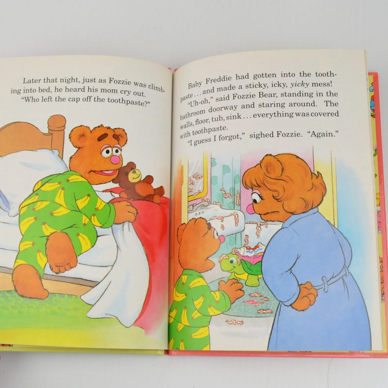 Jim Hensons Muppets Values To Grow On Books Lot 6 VTG HC - Kermit, Piggy, Fozzie