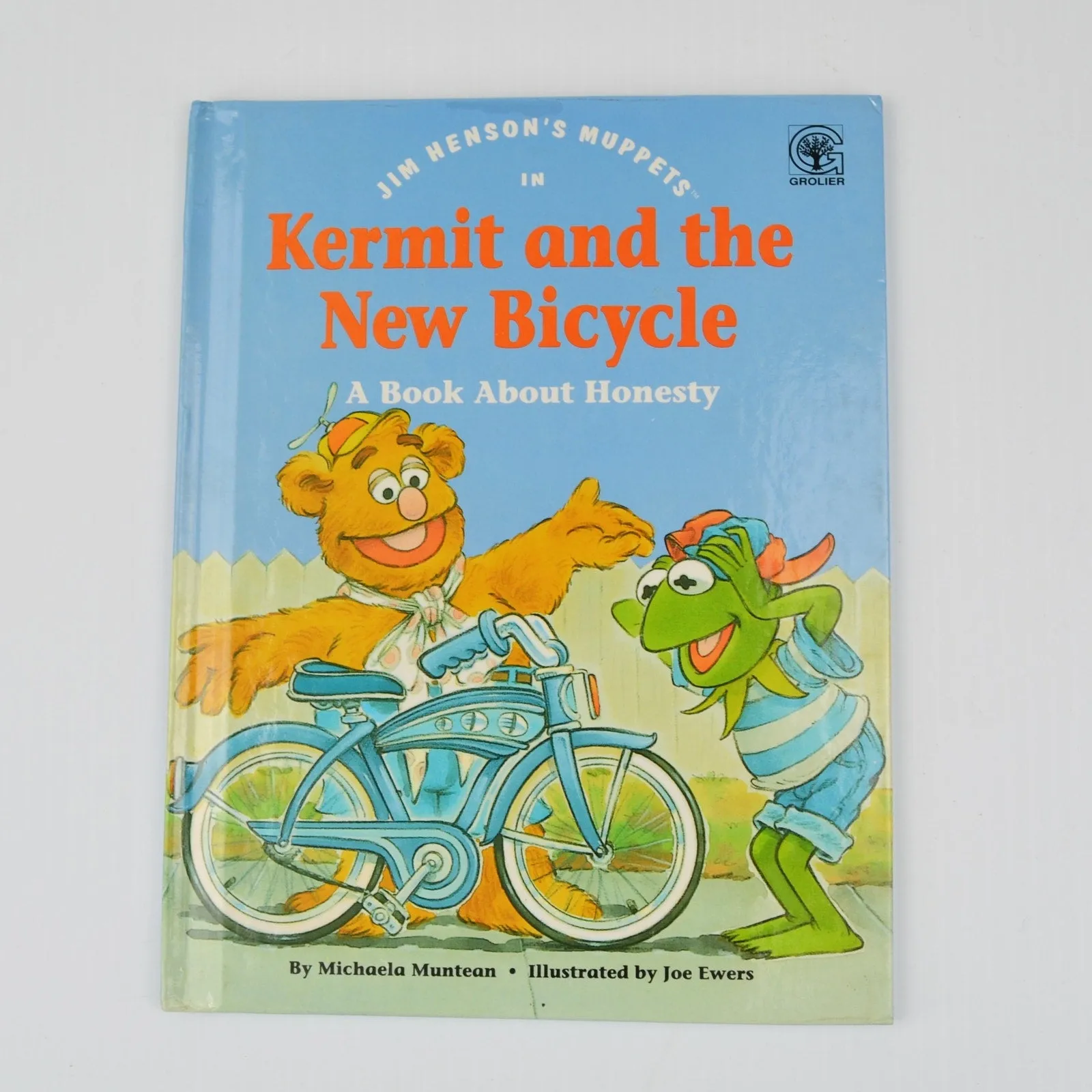 Jim Hensons Muppets Values To Grow On Books Lot 6 VTG HC - Kermit, Piggy, Fozzie