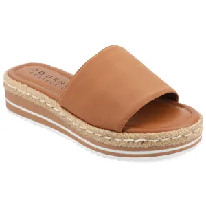 Journee Women's Rosey Medium and Wide Width Espadrille Sandals