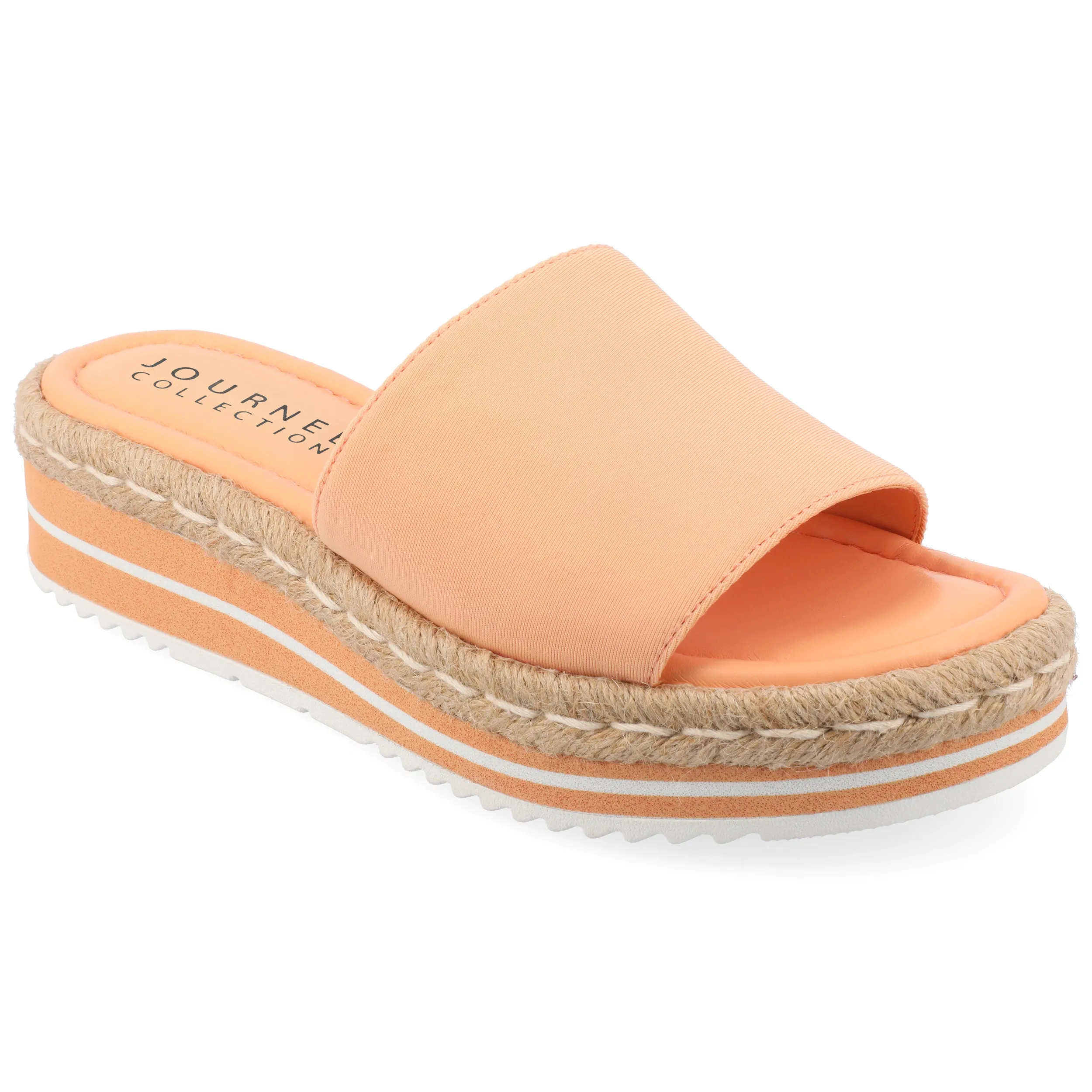Journee Women's Rosey Medium and Wide Width Espadrille Sandals