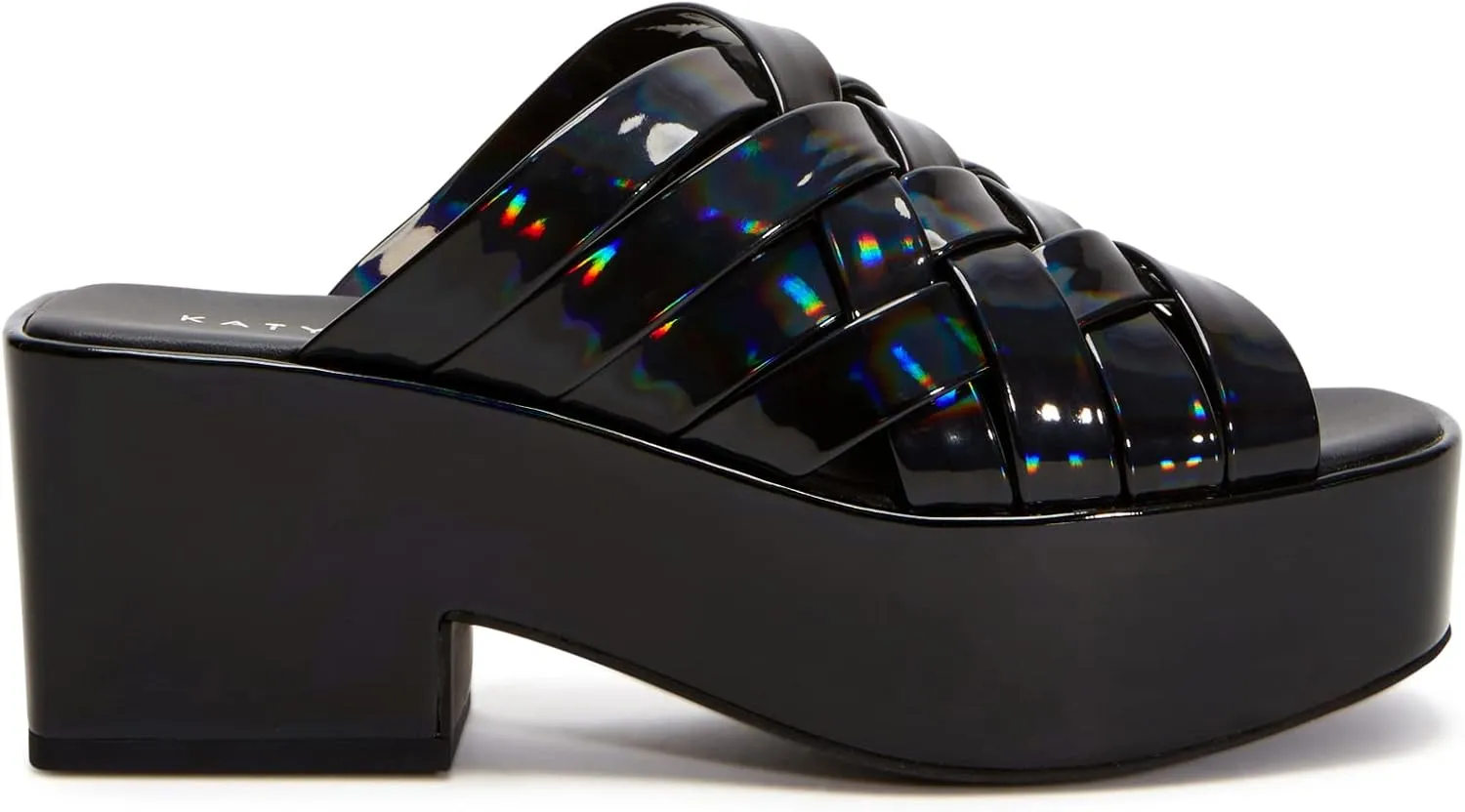 Katy Perry Women's The Busy Bee Criss Cross Slide Wedge Sandal