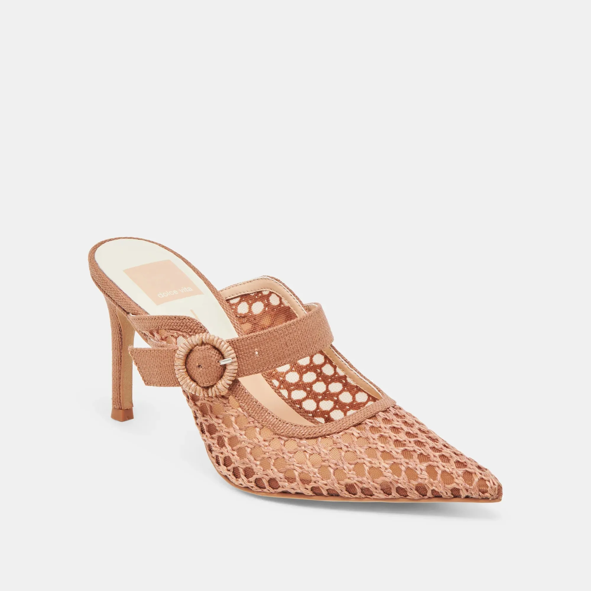 KEEKEE HEEL | RAFFIA