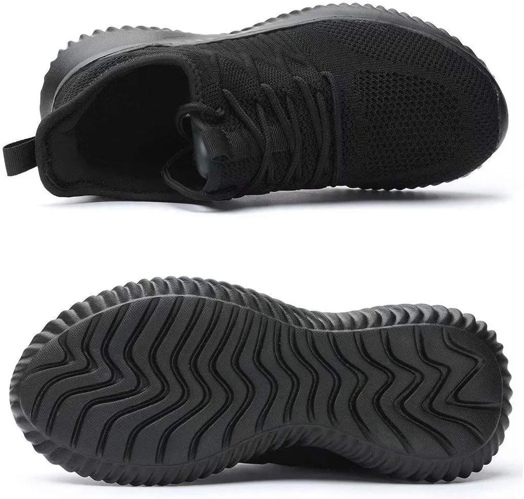 KEEZMZ Womens Ladies Walking Running Shoes Slip On Lightweight Casual Tennis Sneakers Clothes Shoes