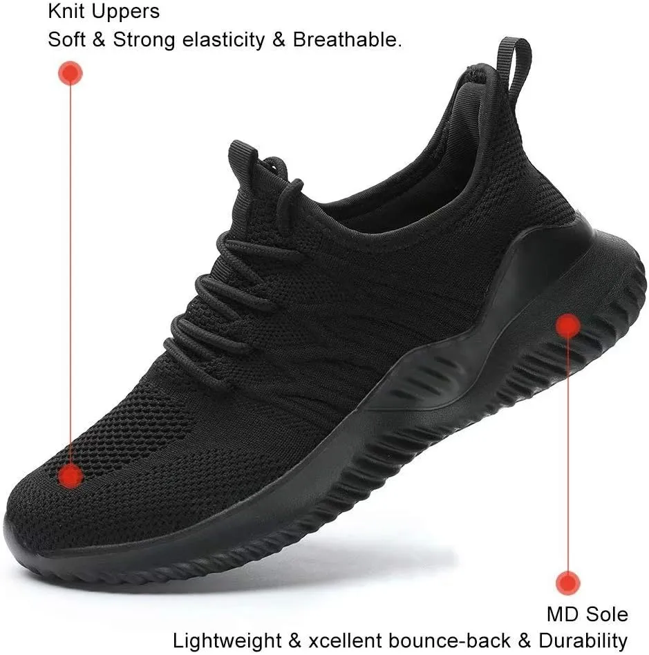 KEEZMZ Womens Ladies Walking Running Shoes Slip On Lightweight Casual Tennis Sneakers Clothes Shoes