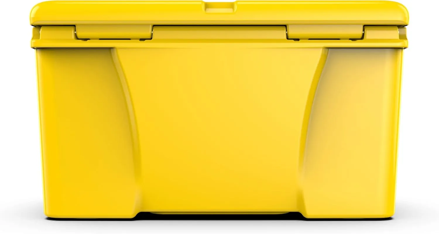 KENAI 65 Cooler | 65 qt Ice Chest Durable Rotomolded Insulated | Made in USA | Warranty for Life | for Beach Boat Camping Fishing Hunting | K65