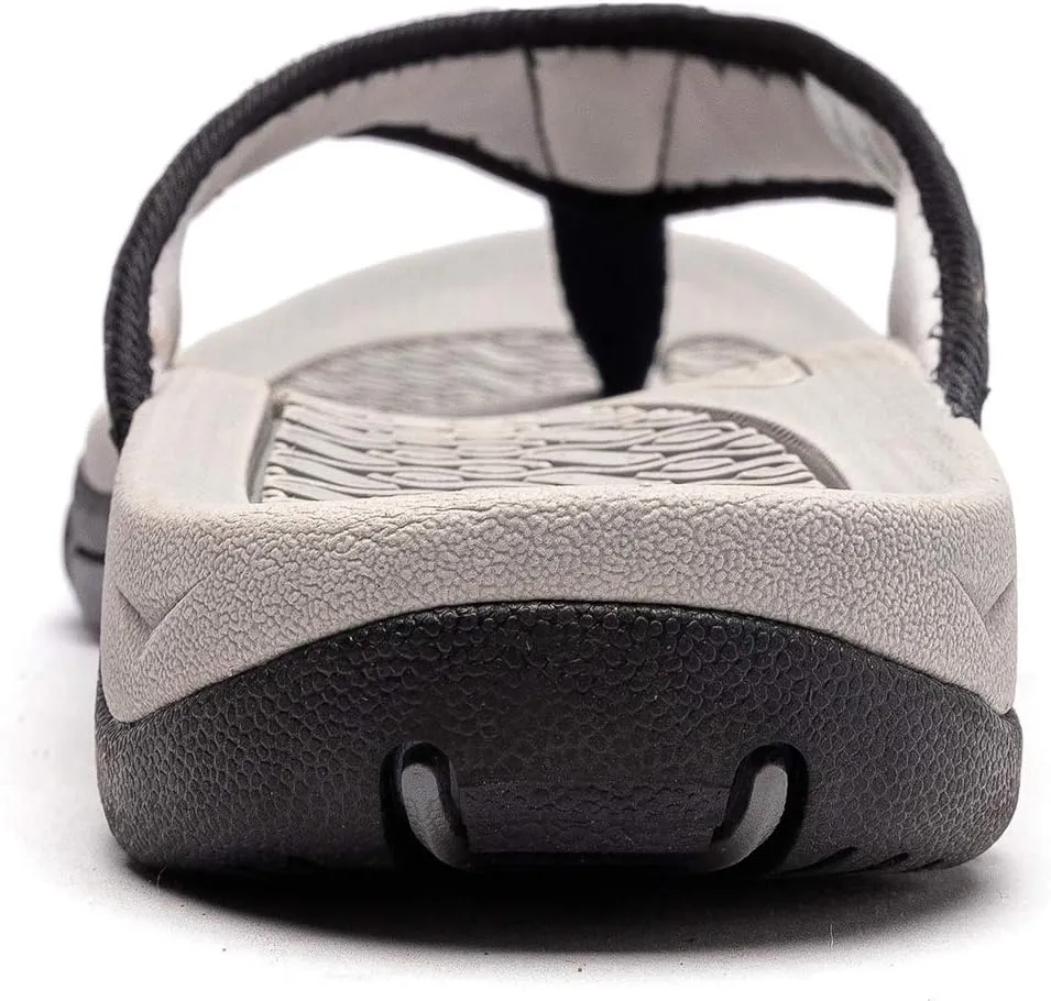 KIIU Mens Thong Sandals Indoor and Outdoor Beach Flip Flop