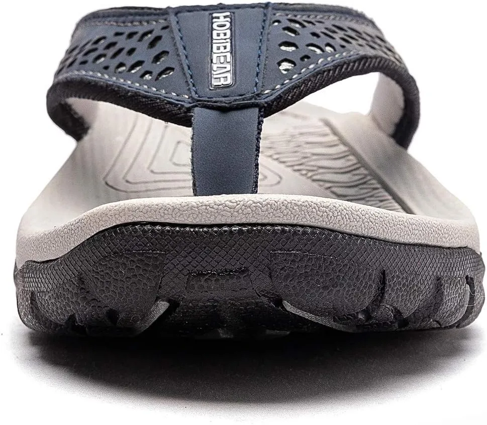 KIIU Mens Thong Sandals Indoor and Outdoor Beach Flip Flop