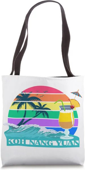 Koh Nang Yuan Island Thailand Bangkok Phuket Pattaya Gift Tote Bag