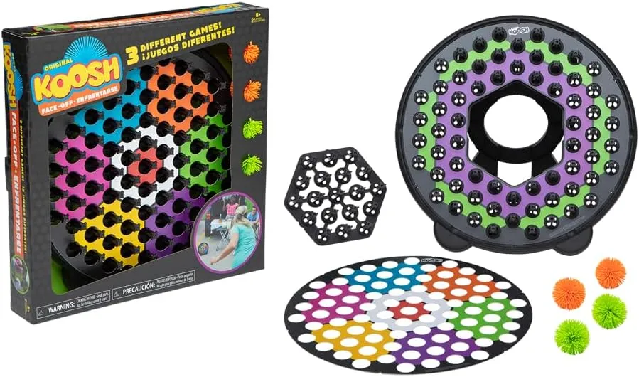 Koosh Face-Off - 3-in-1 Target Game - Head-to-Head Play - Outdoor Sports Fun - Ages 6 