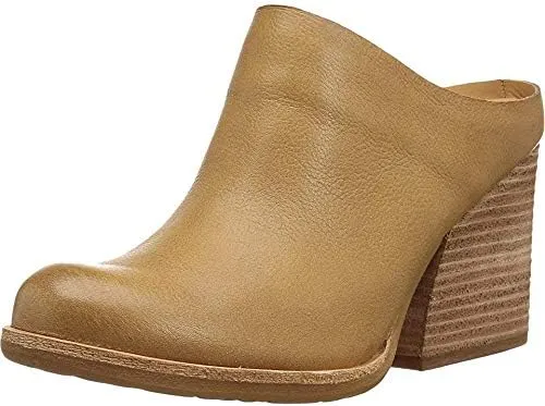 KORK-EASE Challis Heeled Mule - Contemporary Mule with Sculpted Chunky Heel