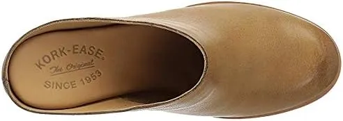 KORK-EASE Challis Heeled Mule - Contemporary Mule with Sculpted Chunky Heel