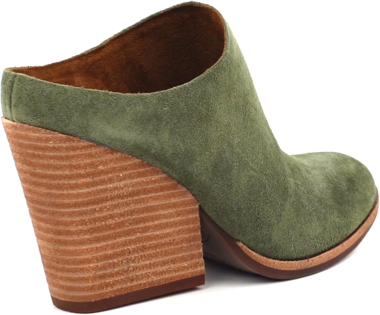 KORK-EASE Women's Challis II Leather or Suede Heeled Mule