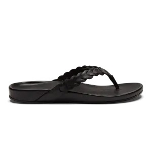 Lei Leather Sandal – Lava Rock