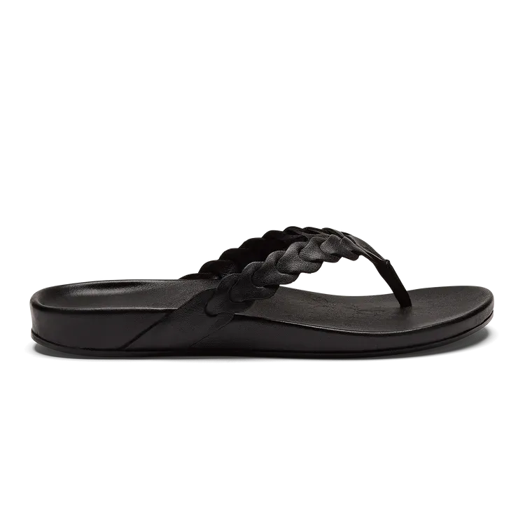 Lei Leather Sandal – Lava Rock