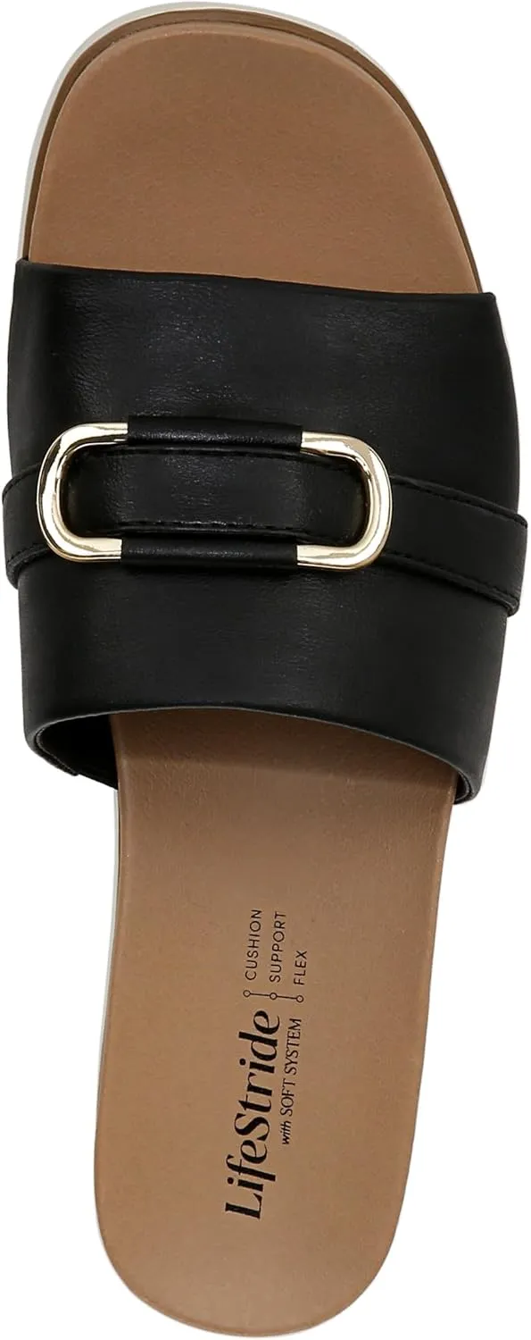 LifeStride Women's Genevieve Slide Sandal