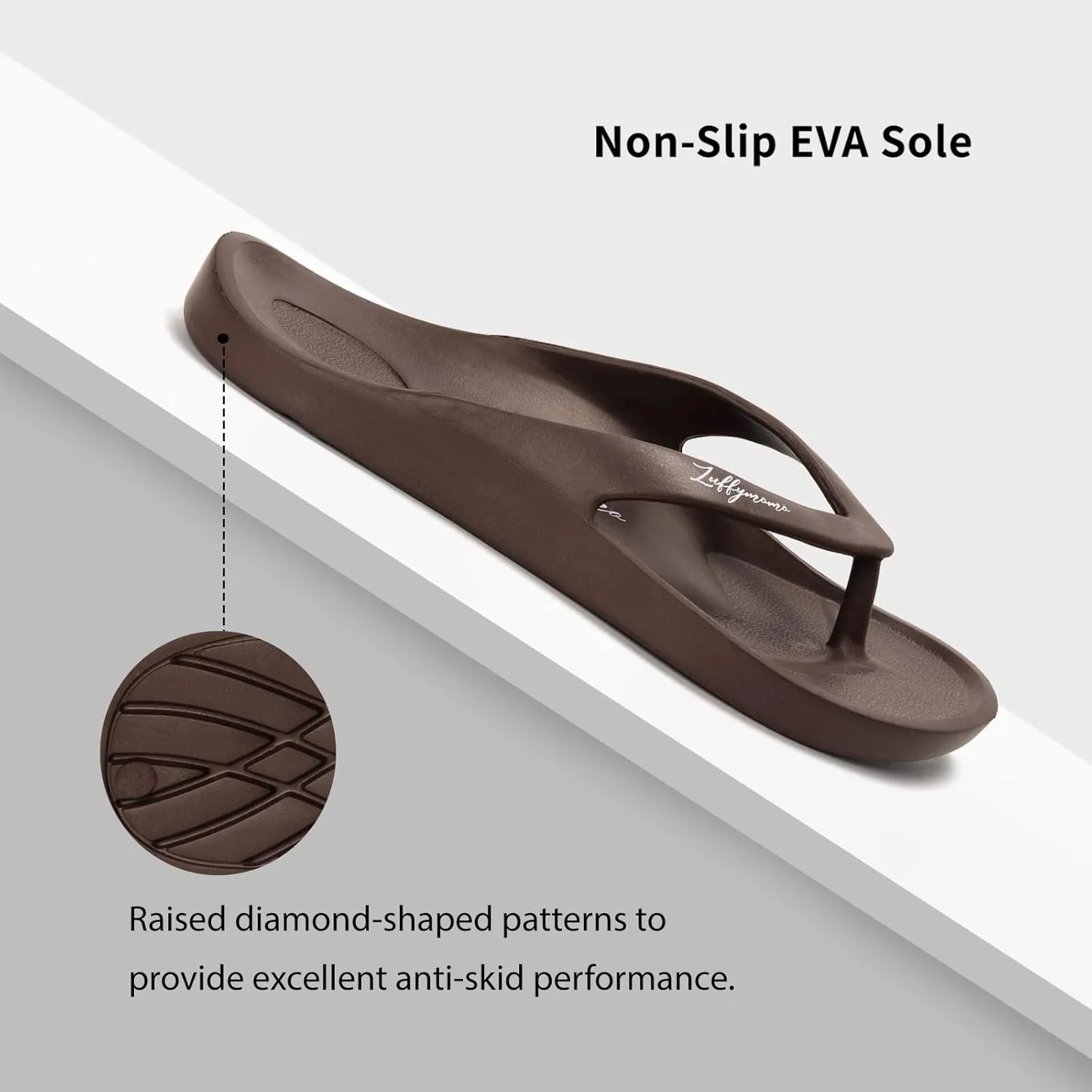 Luffymomo Womens Mens Flip Flops Sandals Slip on Sport Summer Beach Thong