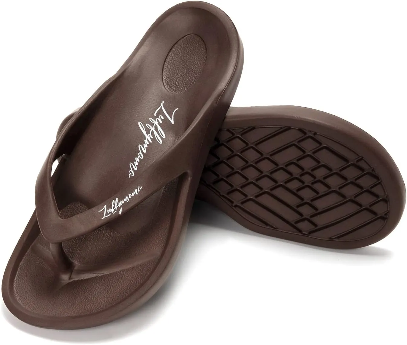Luffymomo Womens Mens Flip Flops Sandals Slip on Sport Summer Beach Thong