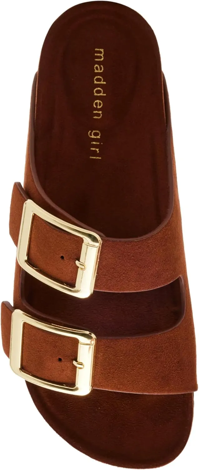 Madden Girl Women's Bodiee Slide Sandal