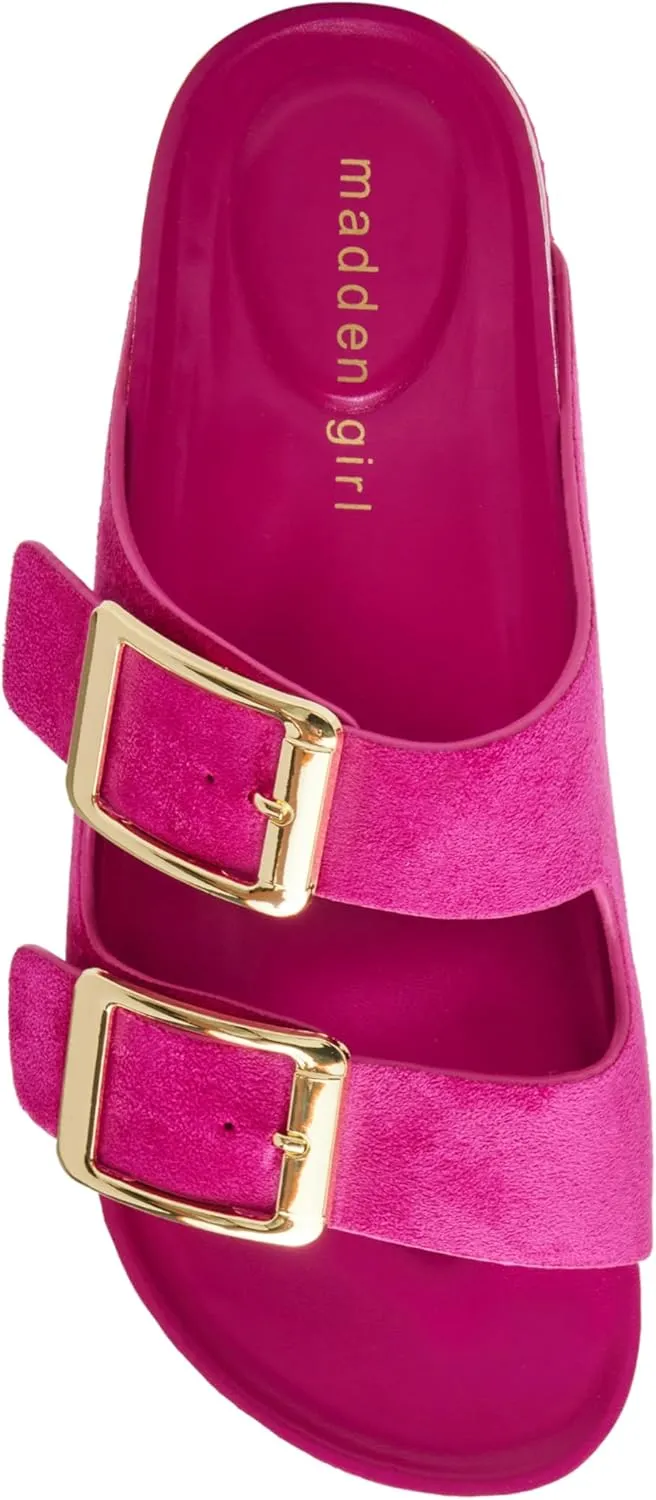 Madden Girl Women's Bodiee Slide Sandal