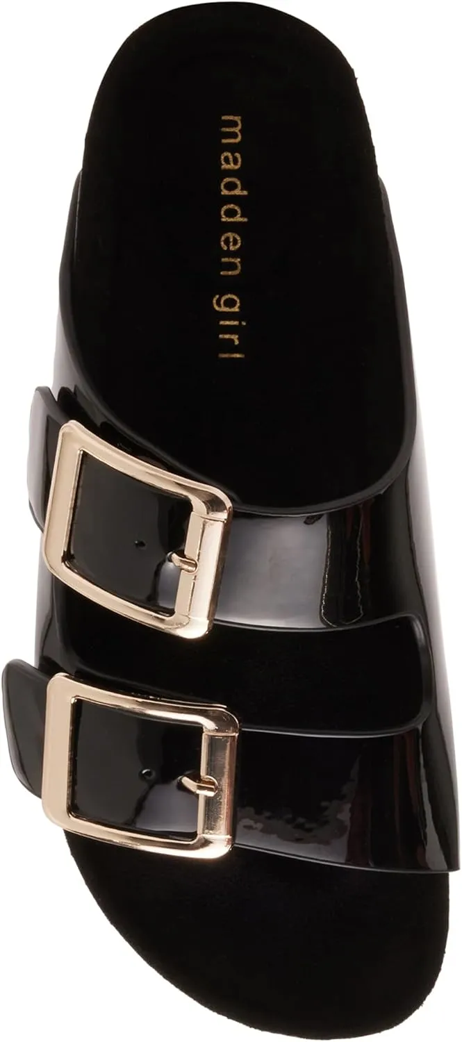 Madden Girl Women's Bodiee Slide Sandal