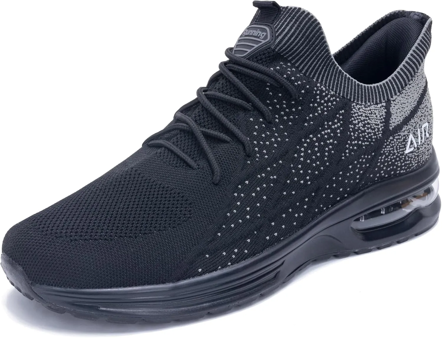 MAFEKE Mens Air Running Shoes Slip On Tennis Sneakers Lightweight Athletic Gym Jogging Fitness Sport Walking Shoes US 7-13