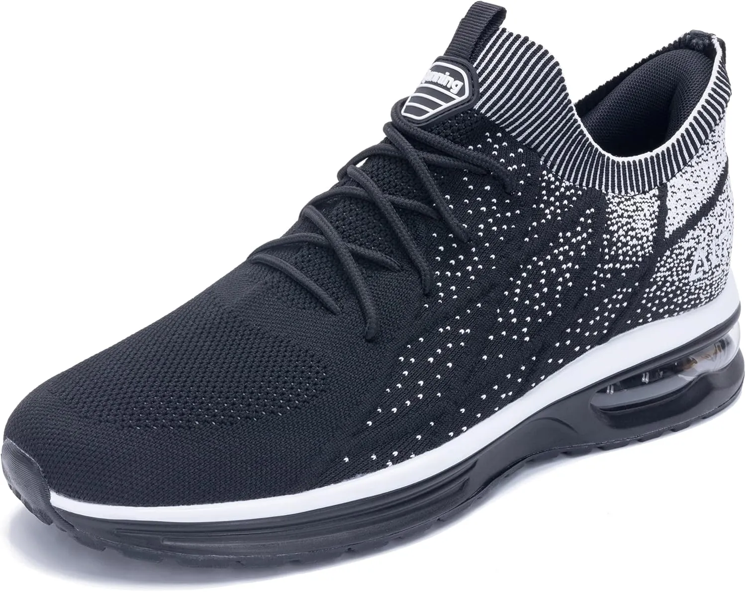 MAFEKE Mens Running Shoes Slip On Tennis Sneakers Lightweight Athletic Gym Jogging Fitness Sport Walking Shoes US 7-13