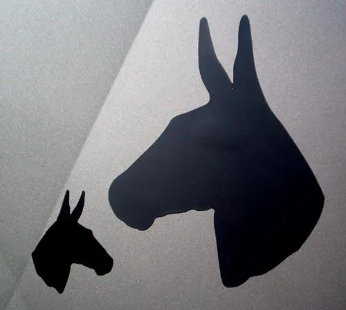 Magnet - Mule Head  large