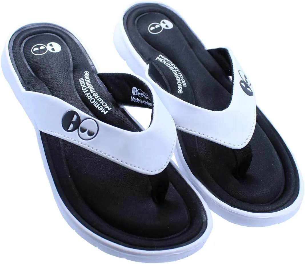 Memory Foam Thong Flip Flop Sandal for Women