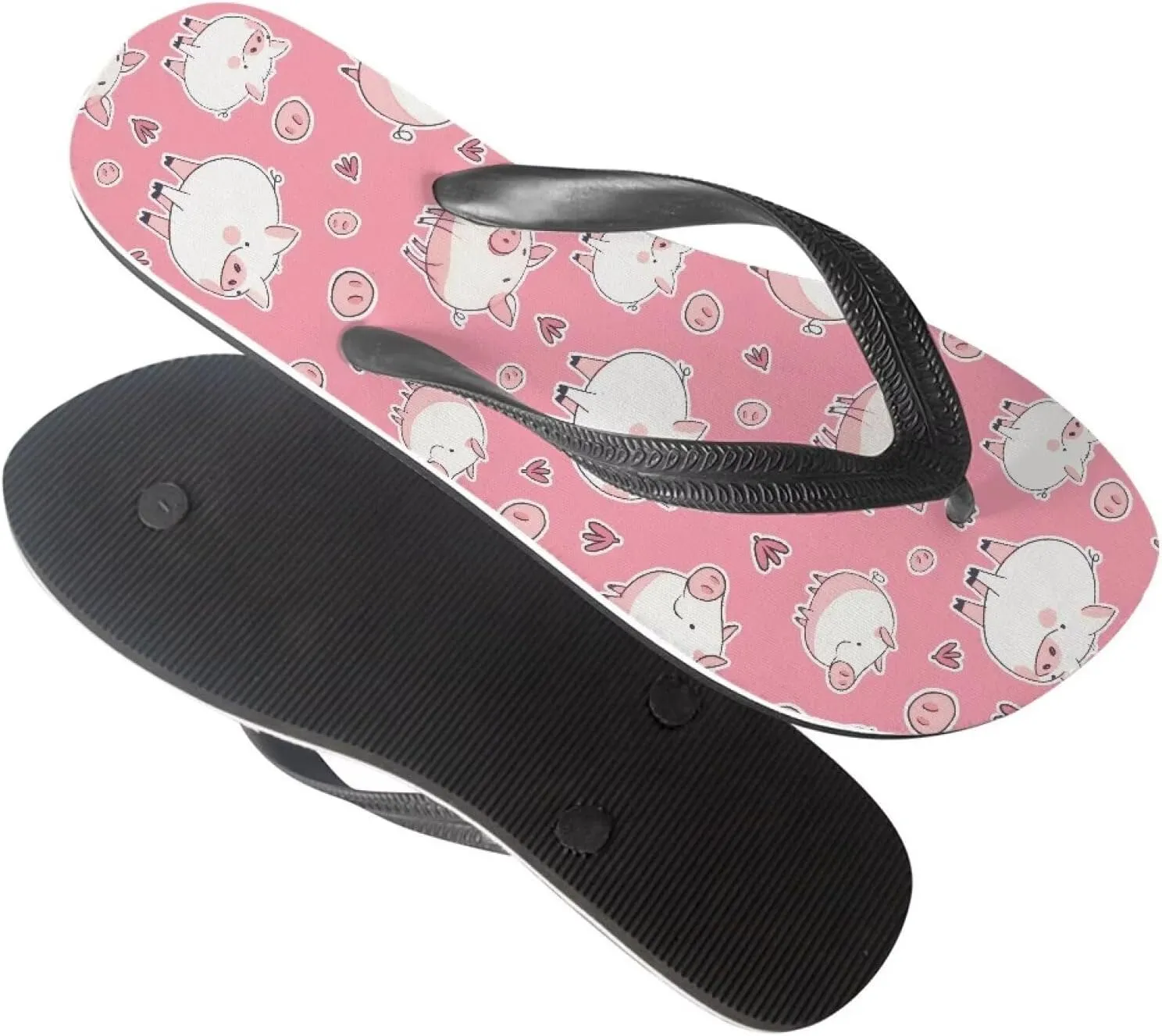 Men American Flag Flip Flop Sandal, Daisy Classic Thongs Sandals for Beach Men's Comfortable Flip Flops Sandals