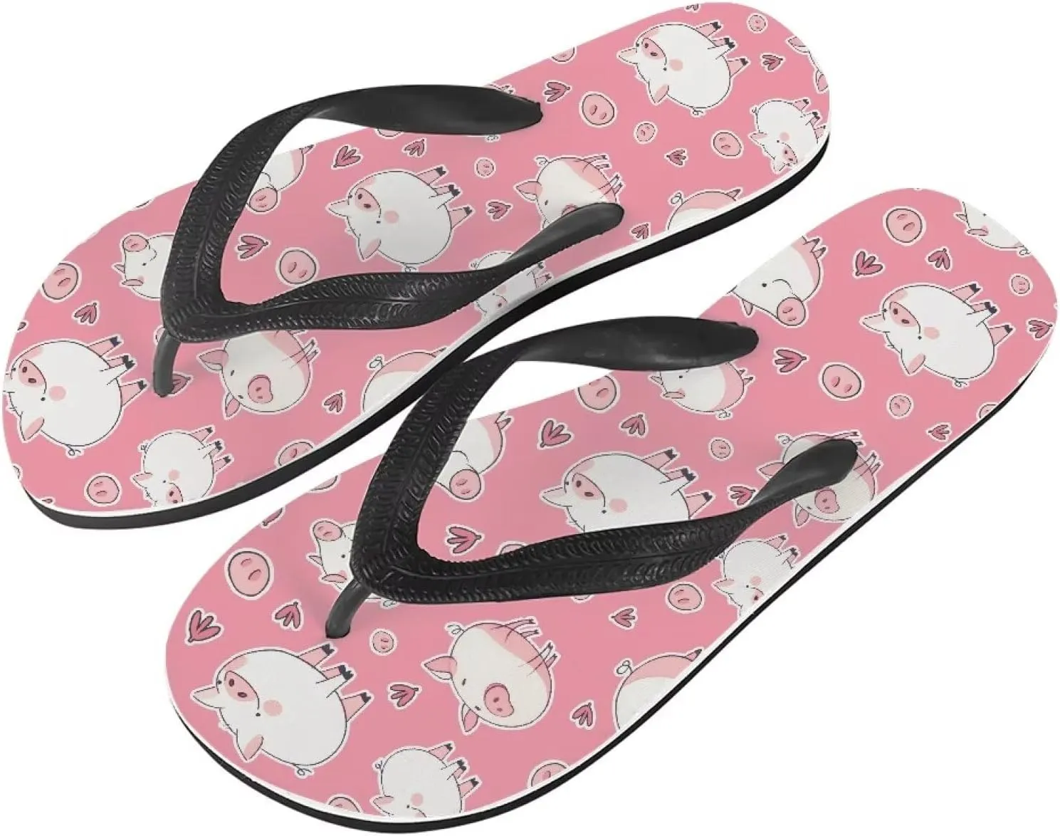 Men American Flag Flip Flop Sandal, Daisy Classic Thongs Sandals for Beach Men's Comfortable Flip Flops Sandals