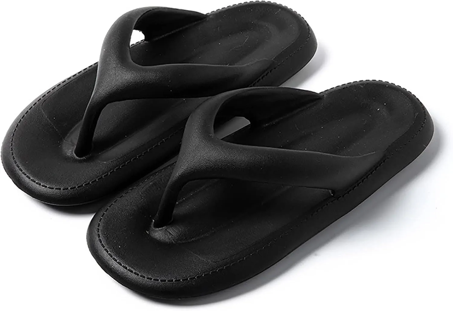 Men Flip Flops Summer New Pattern Indoor and Outdoor Fashionable Practical Beach Shoes Solid Color Flip Flop Mens 11