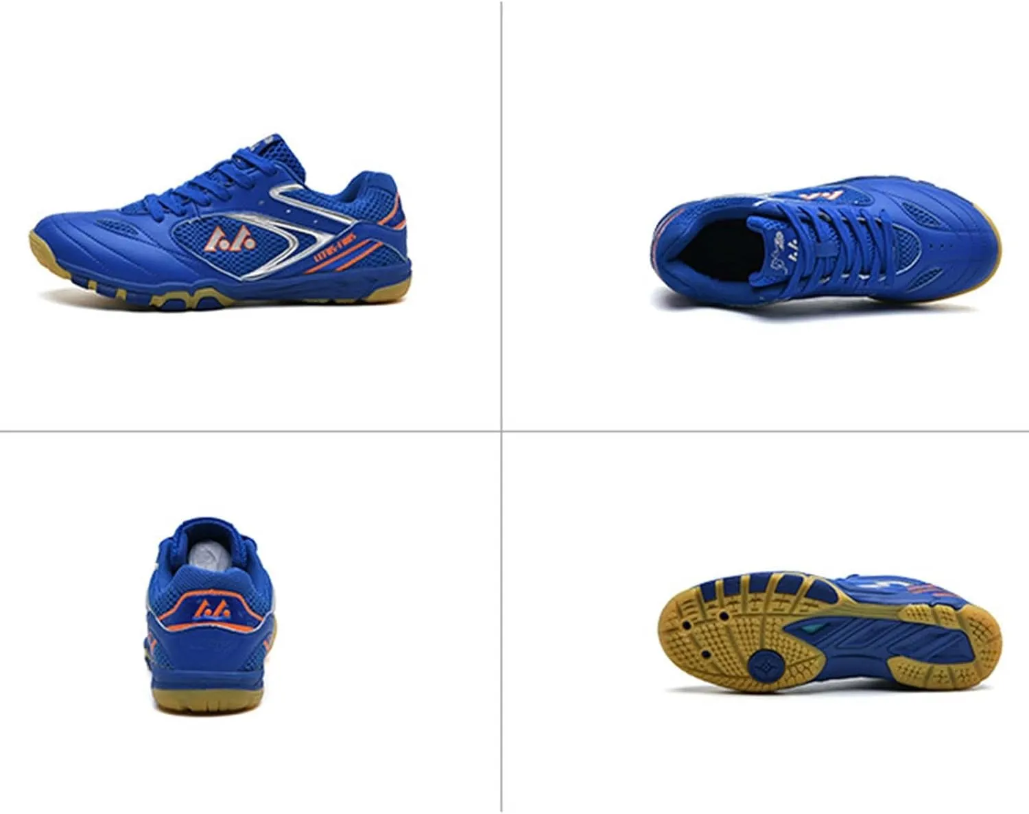 Men Tennis Shoes Lightweight Pickleball Court Trainer Indoor Outdoor Badminton Sneakers for Basketball Squash Volleyball